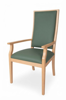 Fauteuil Tulipe haut dossier